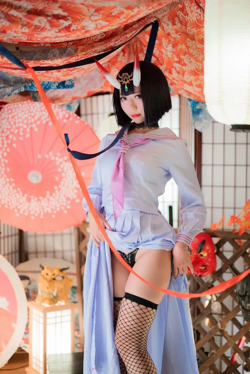 Money冷冷 cosplay海外 Money冷冷东方风格cosplay场景照片