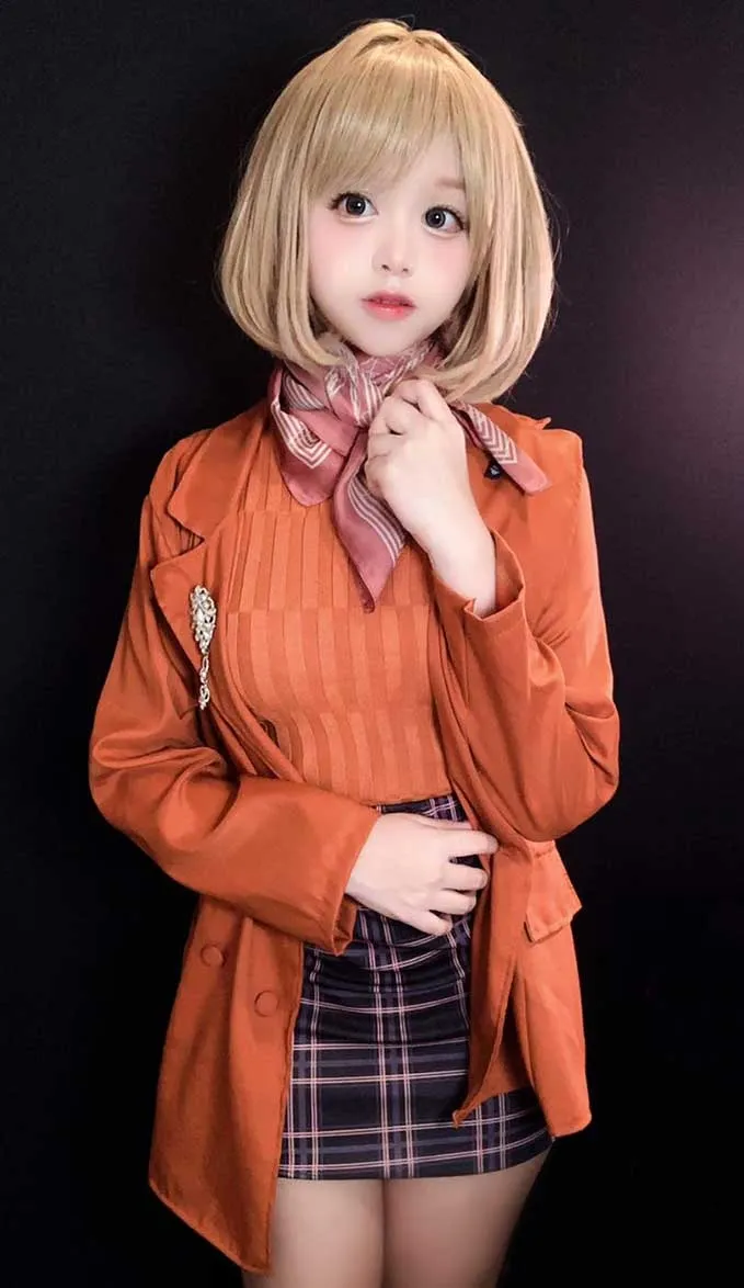 Remukira cosplay海外Coser Remukira 蓝粉色幻想风cosplay造型