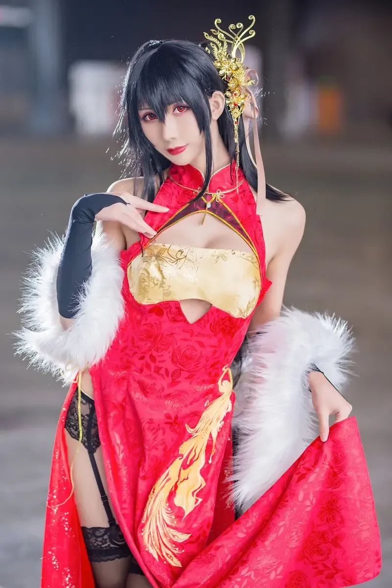 Masaki雅祈海外Coser作品整理 Masaki雅祈 红色古典服装cosplay造型