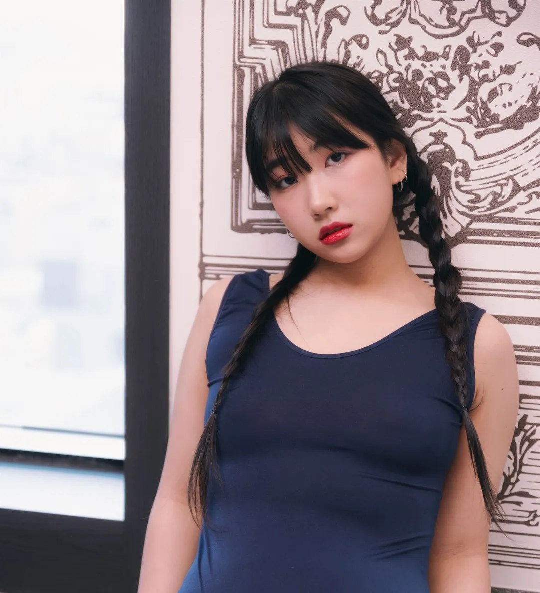GguBbu(꾸뿌)海外Coser GguBbu室内日常风格照片