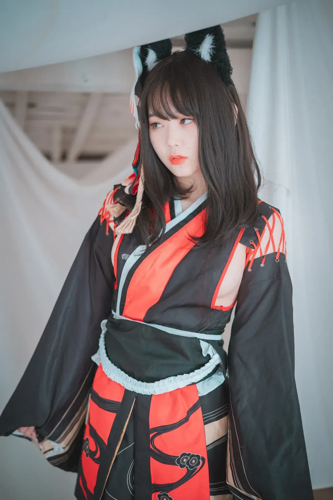 Zia(지아)海外Coser Zia(지아)黑红角色服装造型照片