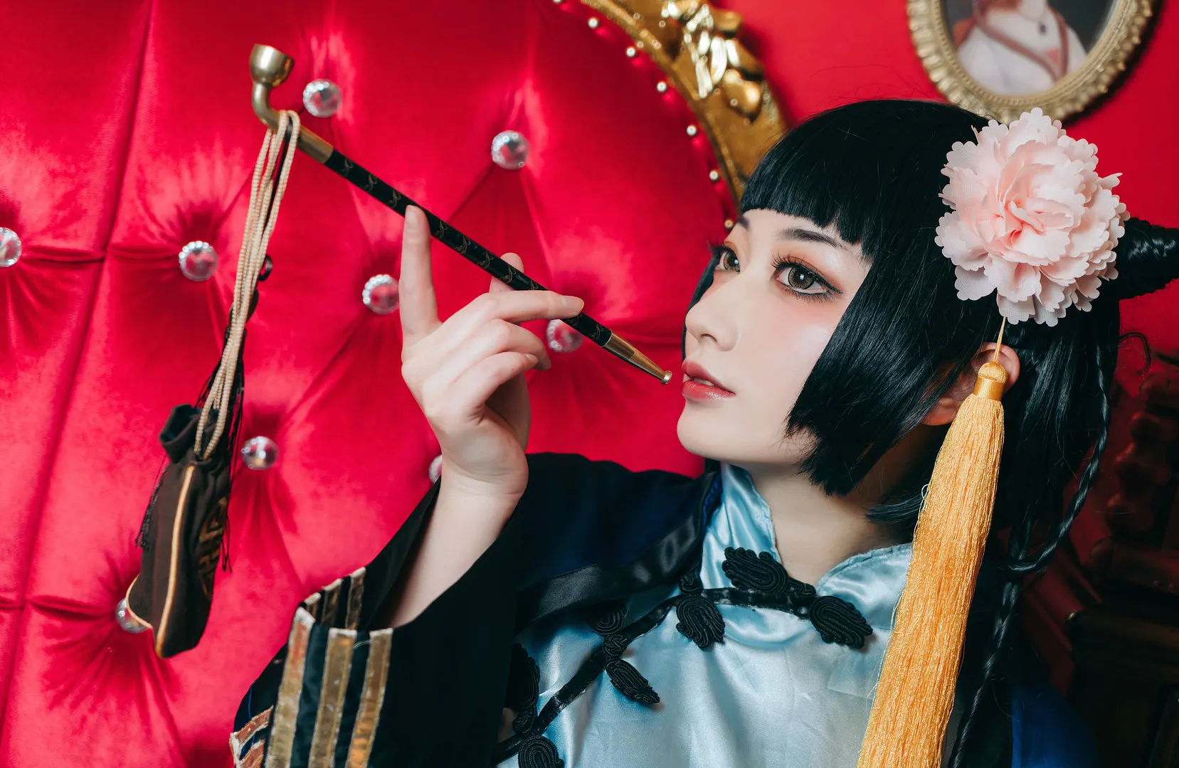 桃墨公子海外名称与Cosplay作品 桃墨公子Cosplay照片，展示人物姿态、镜头角度、场景空间与构图比例