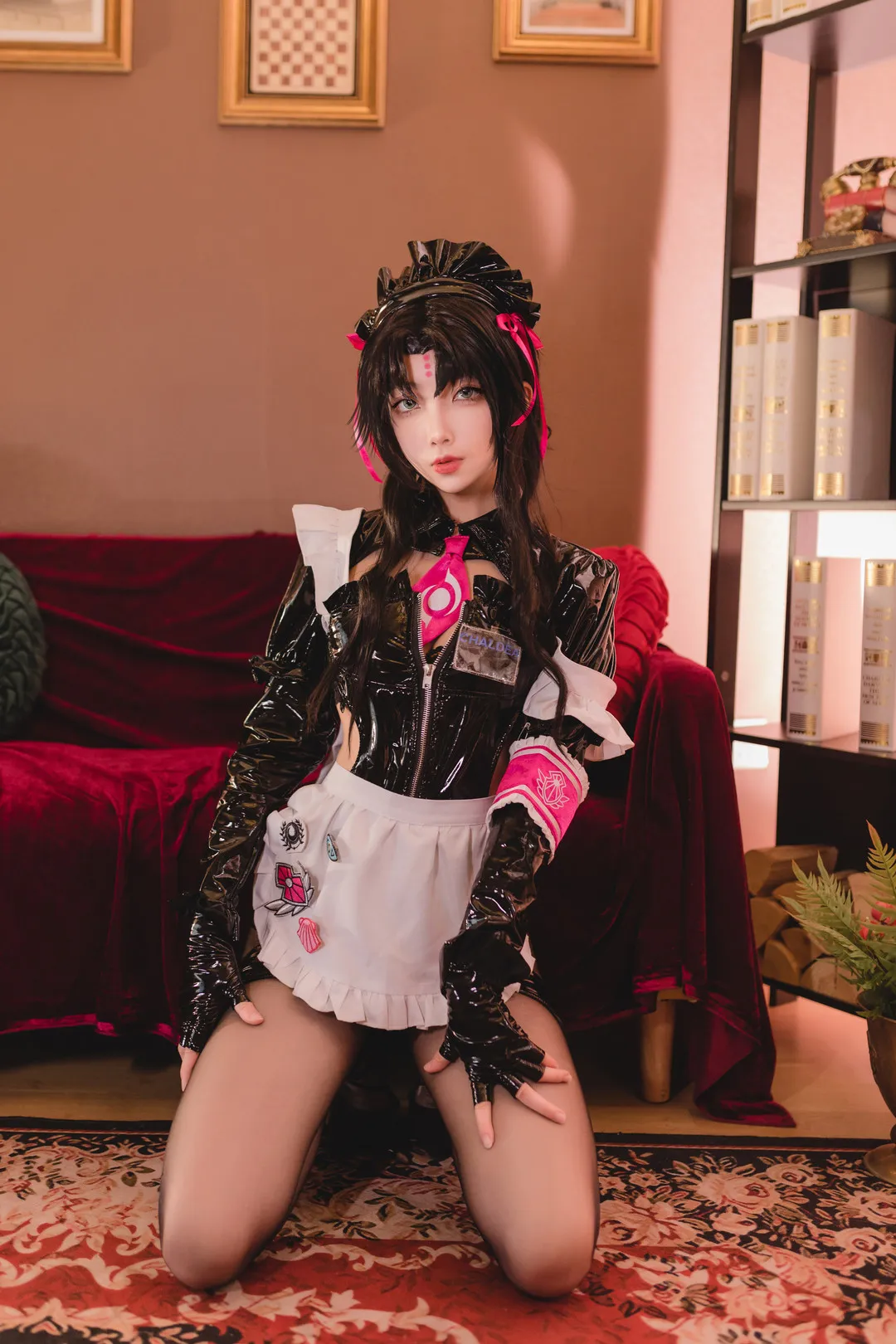 杏仁曲奇 cosplay海外名称识别与作品整理 杏仁曲奇黑白服装角色造型照片